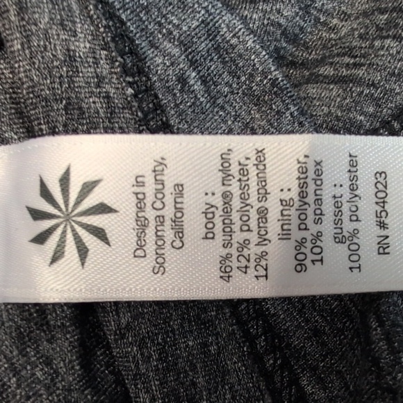 Athleta Excursion Skort M Charcoal Gray Activewear UPF 50+ Pockets SIze M EUC - Picture 10 of 12